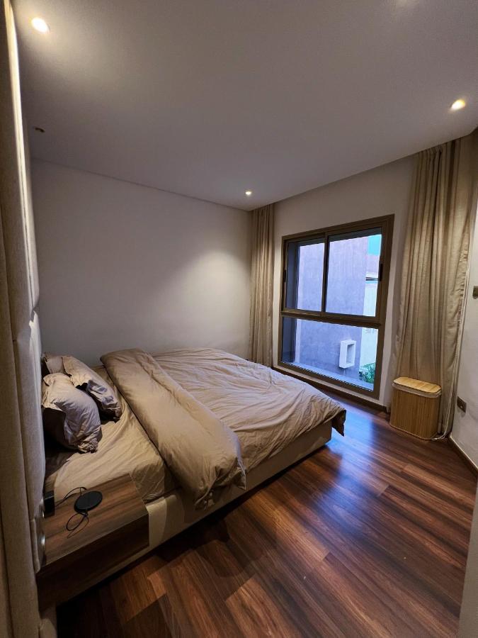 Superbe Appartement, Vue Sur Golf, Piscine Et Atlas Marrákes Kültér fotó